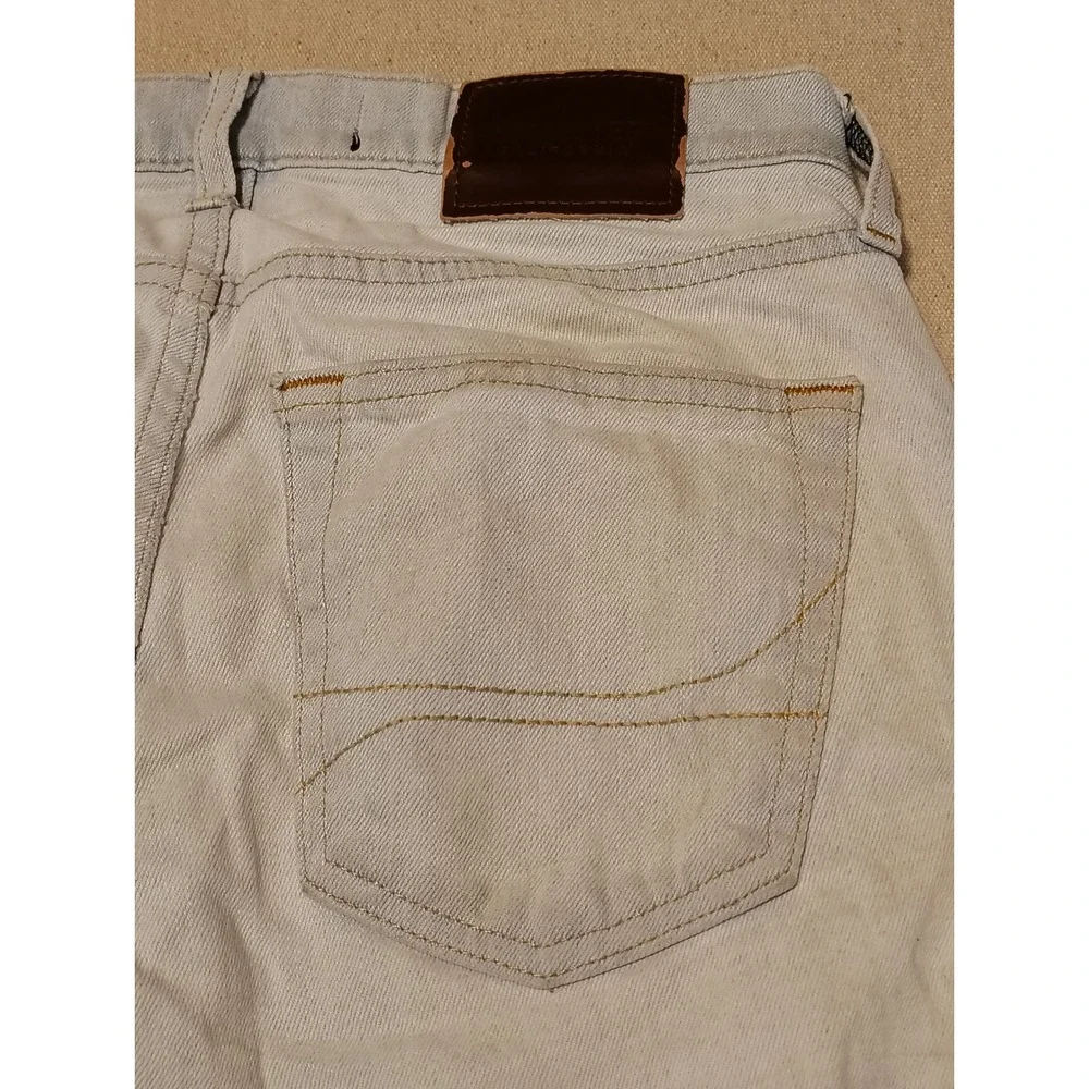 Hollister Epic Flex Skinny Denim Shorts Light Wash Distressed Mens 29 9 Inseam